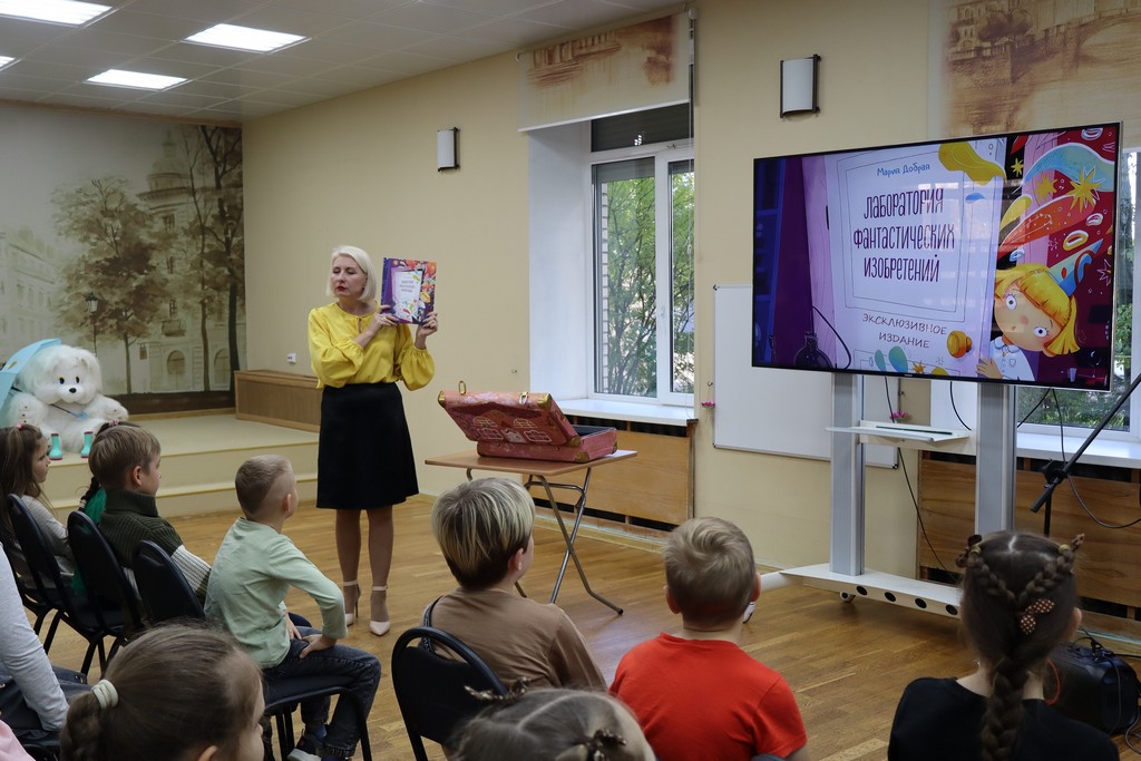 Творческая встреча с писательницей,  художественным руководителем ТЕАТРА «МЭРИ» Марией Юрьевной Доброй