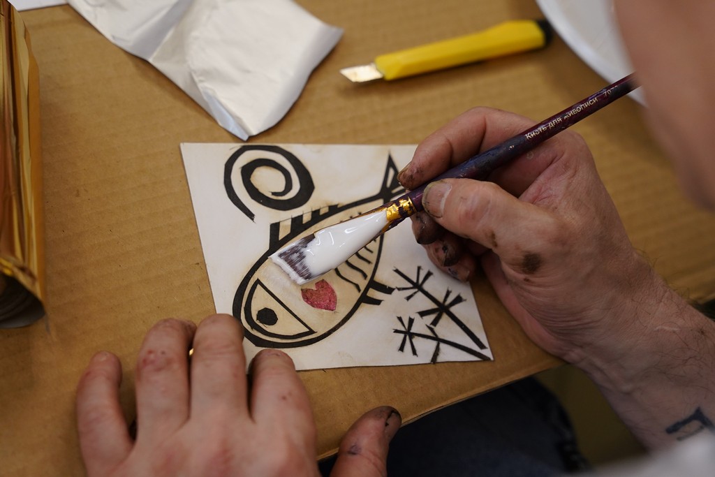 Мастер-класс «Царапки»