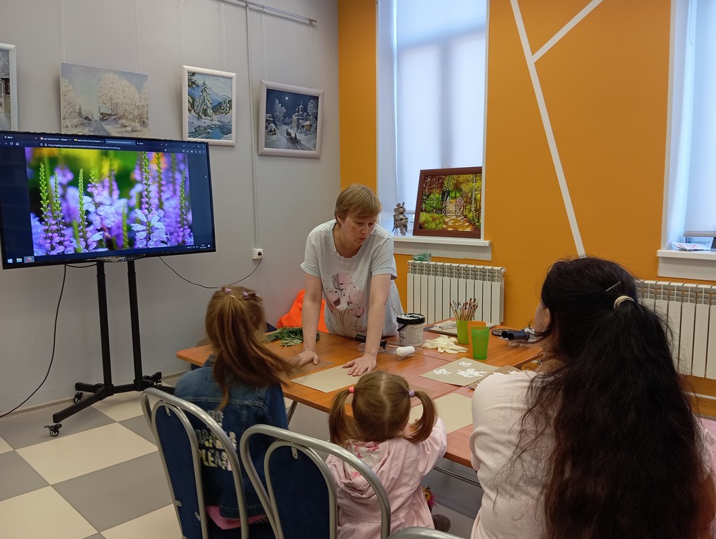 Мастер-класс «Природа в красках»