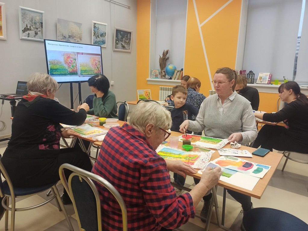 Мастер-класс «Краски осени»