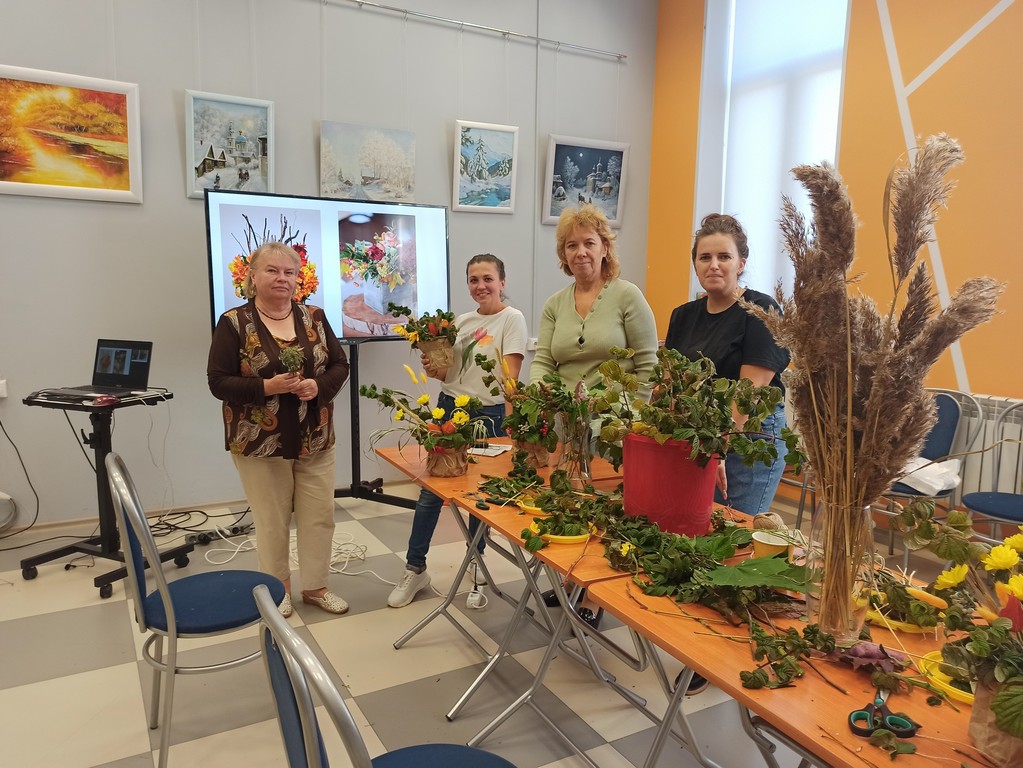 Мастер-класс «Цветочный вальс»