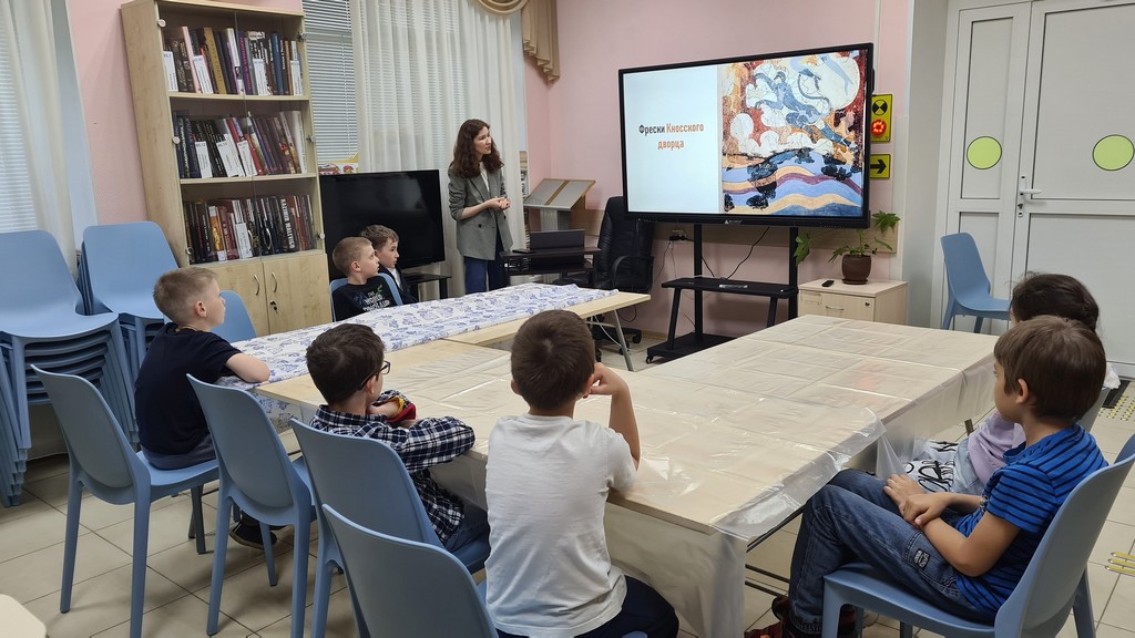 Интерактивное занятие «Путешествие по мифам: Дедал и Икар»