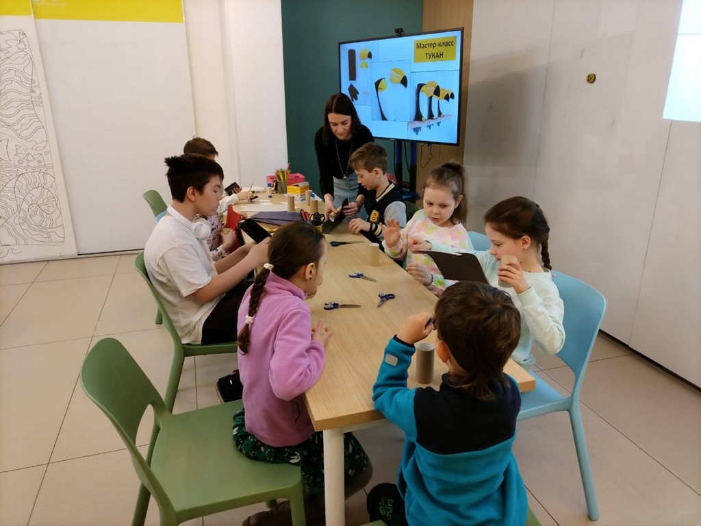 Мастер-класс «Тропические птицы»