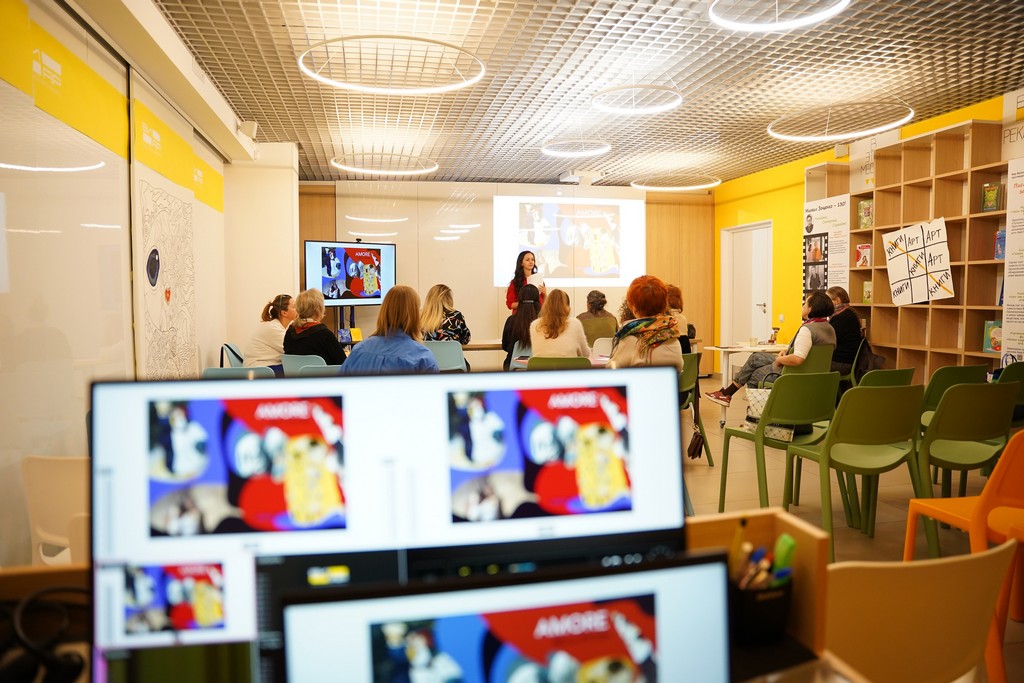 Лекция и мастер-класс «Lingvoarte: Любовь в живописи»