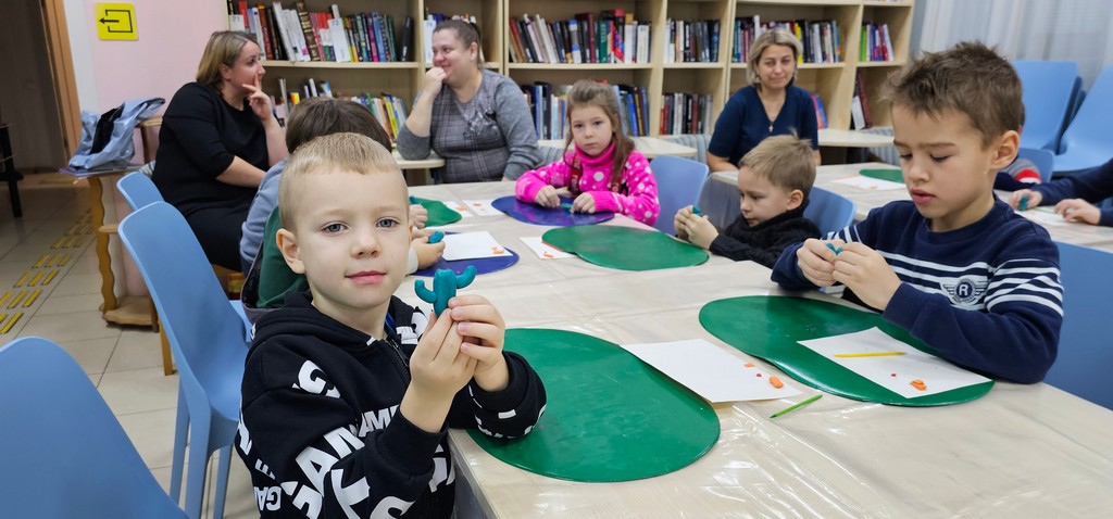 Интерактивное занятие «Залеплялки»